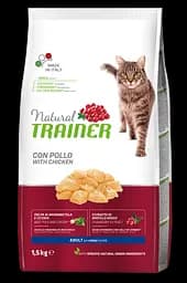 Сухий корм Trainer Natural Super Adult with Fresh Chicken для дорослих кішок від 1 року 1.5 кг.