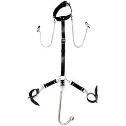 Бондажний набір із металевим анальним гаком №2 Art of Sex Beatrice Bondage set with anal hook №2