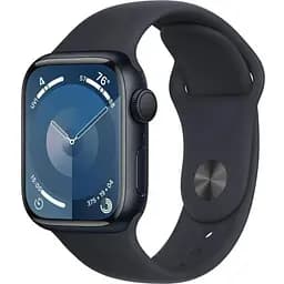 Смарт-годинник Apple Watch Series 9 GPS + Cellular 45mm Midnight Aluminum Case w. Midnight Sport Band - S/M (MRMC3)