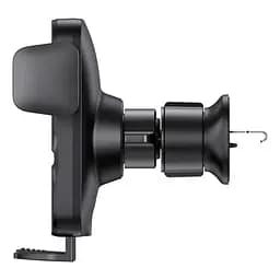 Автомобільний тримач холдер із БЗУ Baseus Wisdom Auto Alignment Car Mount Wireless QI 15W Air Outlet CGZX000001 Black - мініатюра 4