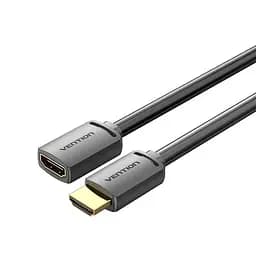 Удлинитель HDMI 2.0 Vention 1м 4K@60Hz, 1080p@120Hz 18 Гбит/с HDR 3D Черный (AHCBF)