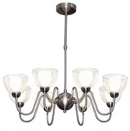 Люстра подвесная Brille в спальню E14 60W CH (BR-540S/8)