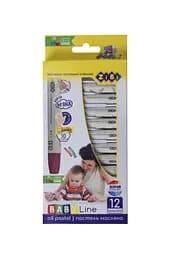 Пастель масляная, 12 цветов