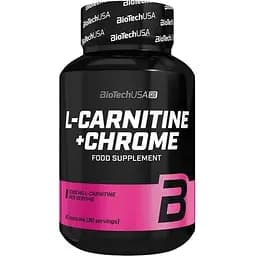 Жироспалювач BiotechUSA L-Carnitine + Chrome 60 caps