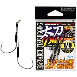 Крючок Decoy DJ-89 Tachi Pike #3/0 (2 шт/уп)