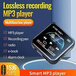 Міні диктофон з великим екраном, радіо та MP3 плеєром Nectronix M30, 32 Гб пам'яті (101084-32) - мініатюра 3