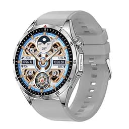 Умные смарт-часы LEMFO GTS4-Y11 силиконовый ремешок Silver Silver (18607)