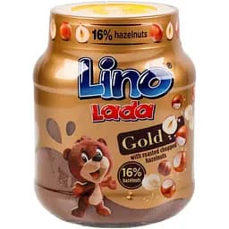 Горіхова паста Lino Lada Gold з какао та фундуком 350 г (859945)