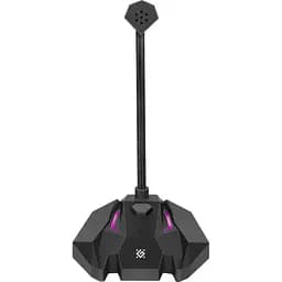 Стрімовий мікрофон Defender Tone GMC 100 USB LED (кабель 1.5м) Чорний - мініатюра 2