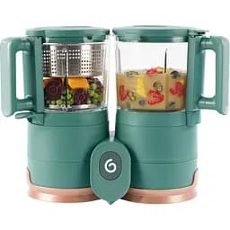 Блендер-пароварка Babymoov Nutribaby Glass зелений (A001132) - мініатюра 2