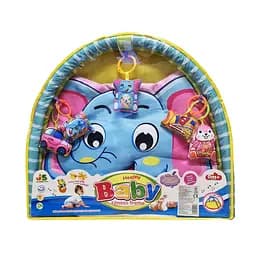 Коврик развивающий для малышей Bambi 518-25 с погремушками