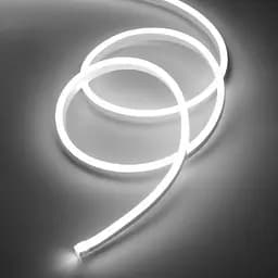 Светодиодная неоновая лента герметичная 5 метров белая NEON 220В JL 2835-120 G IP65