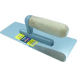 Гладилка СТАЛЬ з нержавіючої сталі 80 (100х280 мм) дерев`яна ручка (1423379)