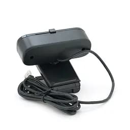 Вебкамера з гарнітурою Q1, 720p, автофокус, пласт. корпус, Black/Silver, Q100 - мініатюра 3
