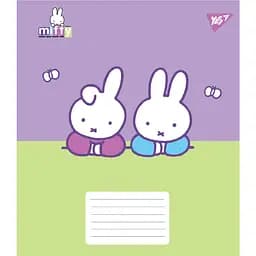 Набір зошитів Yes Miffy Spring A5 в косу лінію 12 аркушів 25 шт. (767626) - мініатюра 6