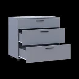 Комод Doros Торн Сірий 3Ш 90х51.6х80 (41510159) - мініатюра 9