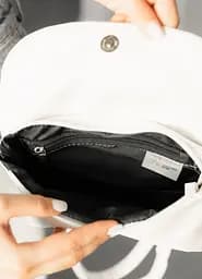 Жіноча сумка через плече Sambag Rose біла 23 х 17 х 4.5 см (94200008) - мініатюра 7