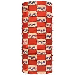 Бафф Buff Original Scull Plaid Красный-Желтый