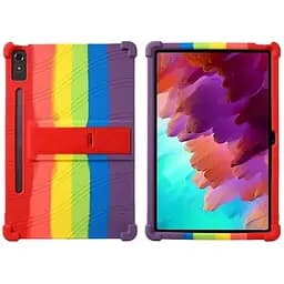 Чохол для планшета Lenovo Tab P12 12.7' TB-370 FU TB-371 FC TB-372 FC протиударний силіконовий Веселка