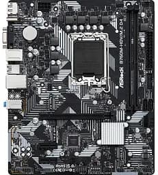 Материнская плата AsRock B760M-HDV/M.2 D4 (B760M-HDV/M.2 D4) (Socket 1700, Intel B760, Micro-ATX)
