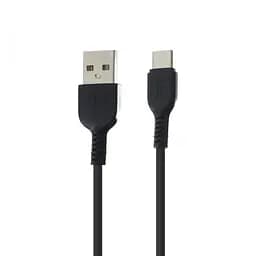 Кабель 2-метровый Hoco Micro USB X20, 2 м черный микросб