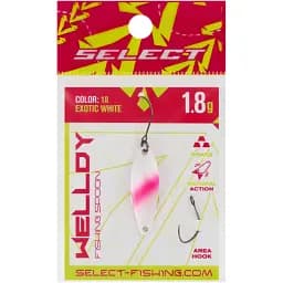 Блешня Select Welldy 1.8g 31mm #18 Exotic White - мініатюра 2