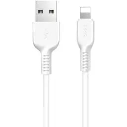 Кабель Hoco X13 Easy charged Lightning charging cable L-1 м Білий