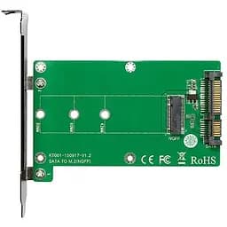 Контроллер SATA to M.2 (NGFF) B-key SSD 22*42, 22*60, 22*80 mm Maiwo (45776/KT001A)