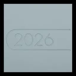 Щотижневик датований Buromax Light Morandi 2026 85 x 153 мм штучна шкіра світло-синій (BM.2898-30) - мініатюра 4