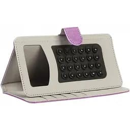 Чохол-книжка Toto Book cover PU Universal 4" Purple - мініатюра 4