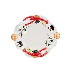 Блюдо Lefard с ручками Лобстер 33.5 х 30.5 х 6 см (936-003)