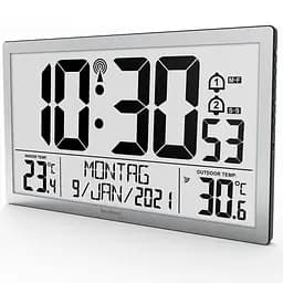 Годинник настінний Technoline WS8113 Silver (WS8113), Сріблястий - мініатюра 3