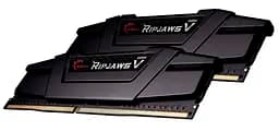 Модуль пам`ятi DDR4 2x8GB/3200 G.Skill Ripjaws V Black (F4-3200C16D-16GVKB) - мініатюра 2