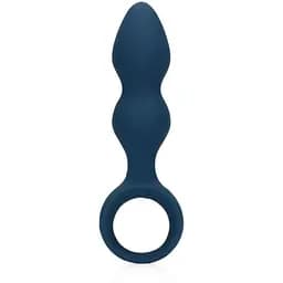 Анальна пробка Loveline Anal Plug L 17.7 см (синій)