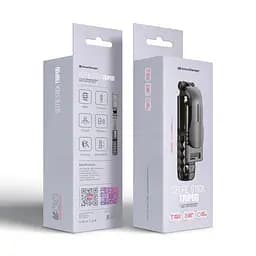 Універсальний трипод-монопод для селфі та зйомки ASM10, з Bluetooth-пультом, складаний телескопічний штатив для смартфонів, селфі-палиця для телефону, 680 мм, чорний, тринога для смартфона, ArmorStandart (ARM79274) - мініатюра 8
