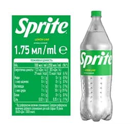 Напій Sprite безалкогольний сильногазований 1.75 л - мініатюра 4