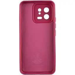 Чохол TPU GETMAN Liquid Silk Full Camera для Xiaomi 13 Pro Бордовий / Marsala - мініатюра 3