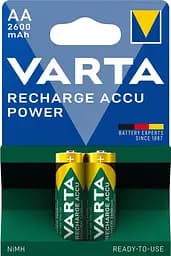Акумулятор NI-MH Power AA 2600 мА•г 2шт VARTA teh0018532