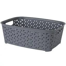 Кошик Diomedea без кришки 26x19.5x9.1 см 3 л сірий (К10-130) 