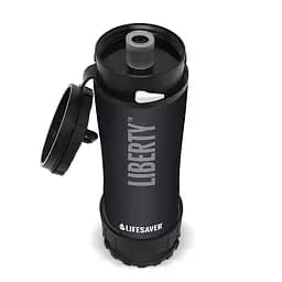 Портативна пляшка для очищення води LifeSaver Liberty Black 0.4l (99-00014021) - мініатюра 2