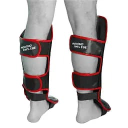Захист гомілки та стопи Power Play 3052, Black/Red - M - мініатюра 3