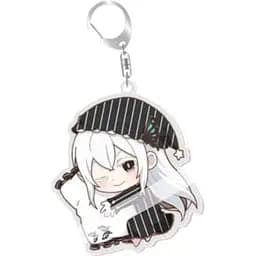 Брелок Життя з нуля в альтернативному світі Єхидна Re: Zero Echidna акриловий 5 см