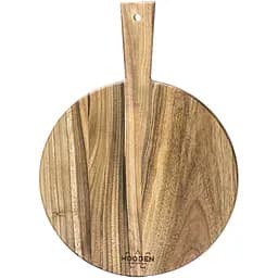 Кругла обробна дошка Wooden Amsterdam M 43xD31x2.2 см Горіх (WA-11.3)