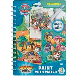 Водні розмальовки "Джунглі. Щенячий патруль" 200630, 8 сторінок