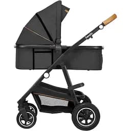 Коляска универсальная 3в1 Lionelo Amber Grey Graphite, графитовая (LO-AMBER GREY GRAPHITE (3in1))