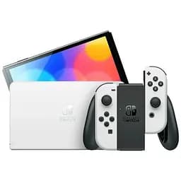 Игровая приставка Nintendo Switch Oled портативная с White Joy-Con