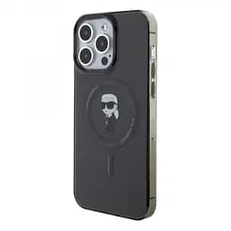 Чехол Karl Lagerfeld IML Ikonik MagSafe Back Cover для iPhOne 15 Pro Max Black (57983116836)