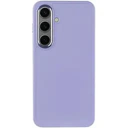 TPU чехол Epik Bonbon Metal Style для Samsung Galaxy S24 / S25 Сиреневый / Dasheen
