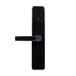 Замок біометричний автономний Trinix TRL-5403BTF Silver з Bluetooth, зчитувачем відбитків пальців і карт Mifare (65-00073)
