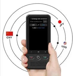 Голосовий перекладач AI Translator T18 Wi-Fi Bluetooth (138 мов) 1400 мАг - мініатюра 4